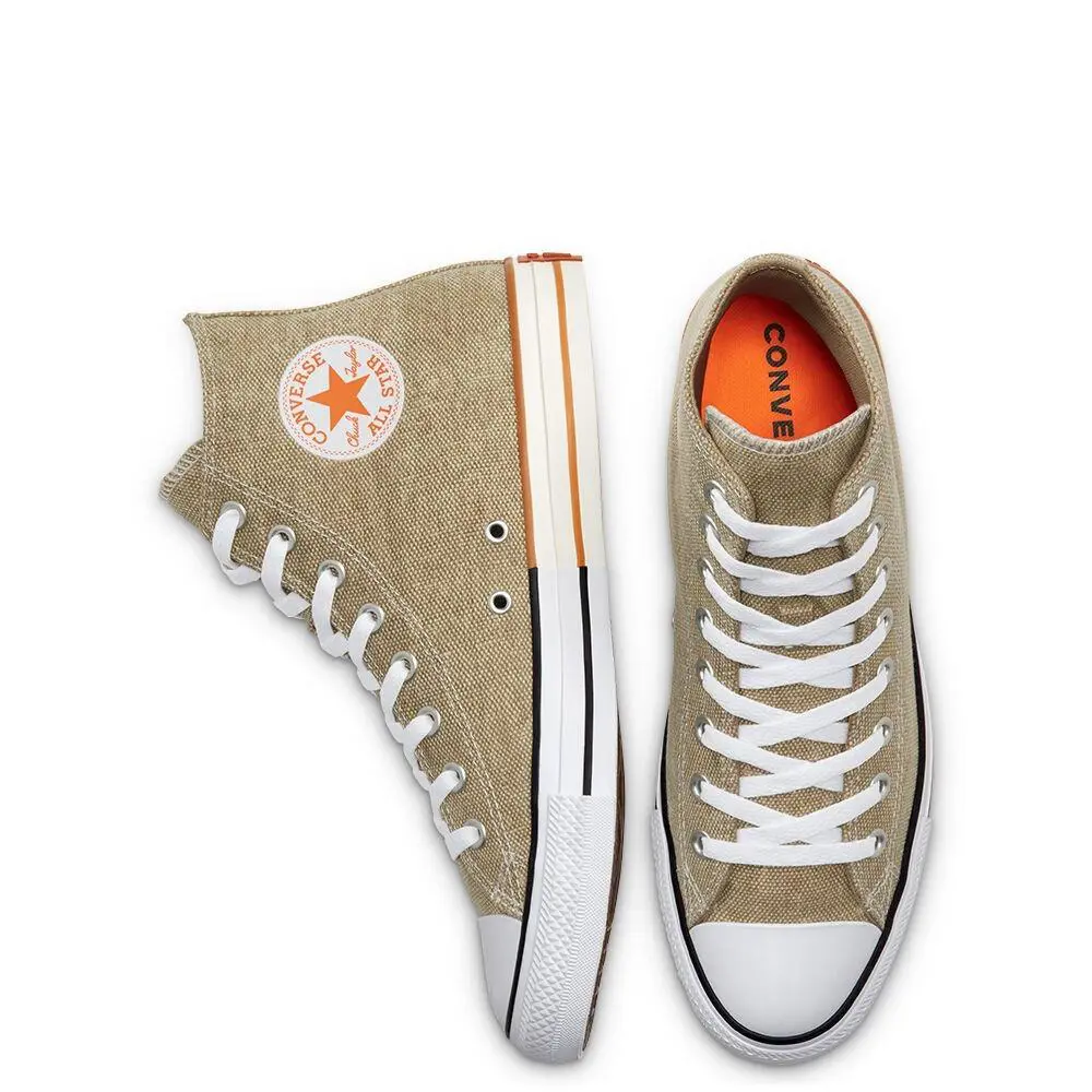 Converse shoes - Khaki/Orange/White 1