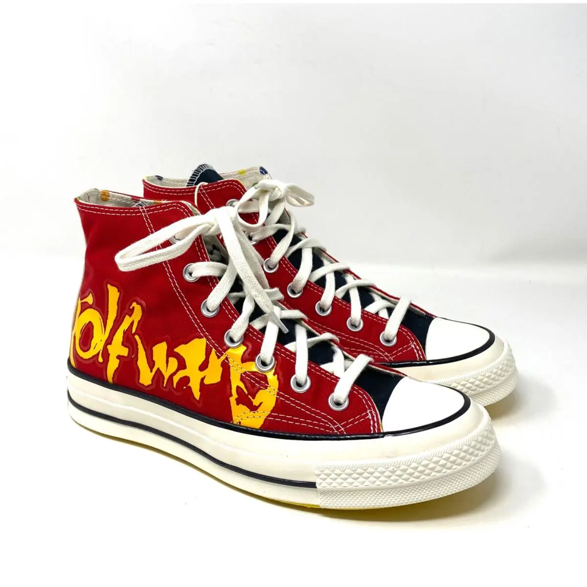 Converse shoes - Converse Chuck 70 High - Chuck High - A04325C-WBRBW - Red 0