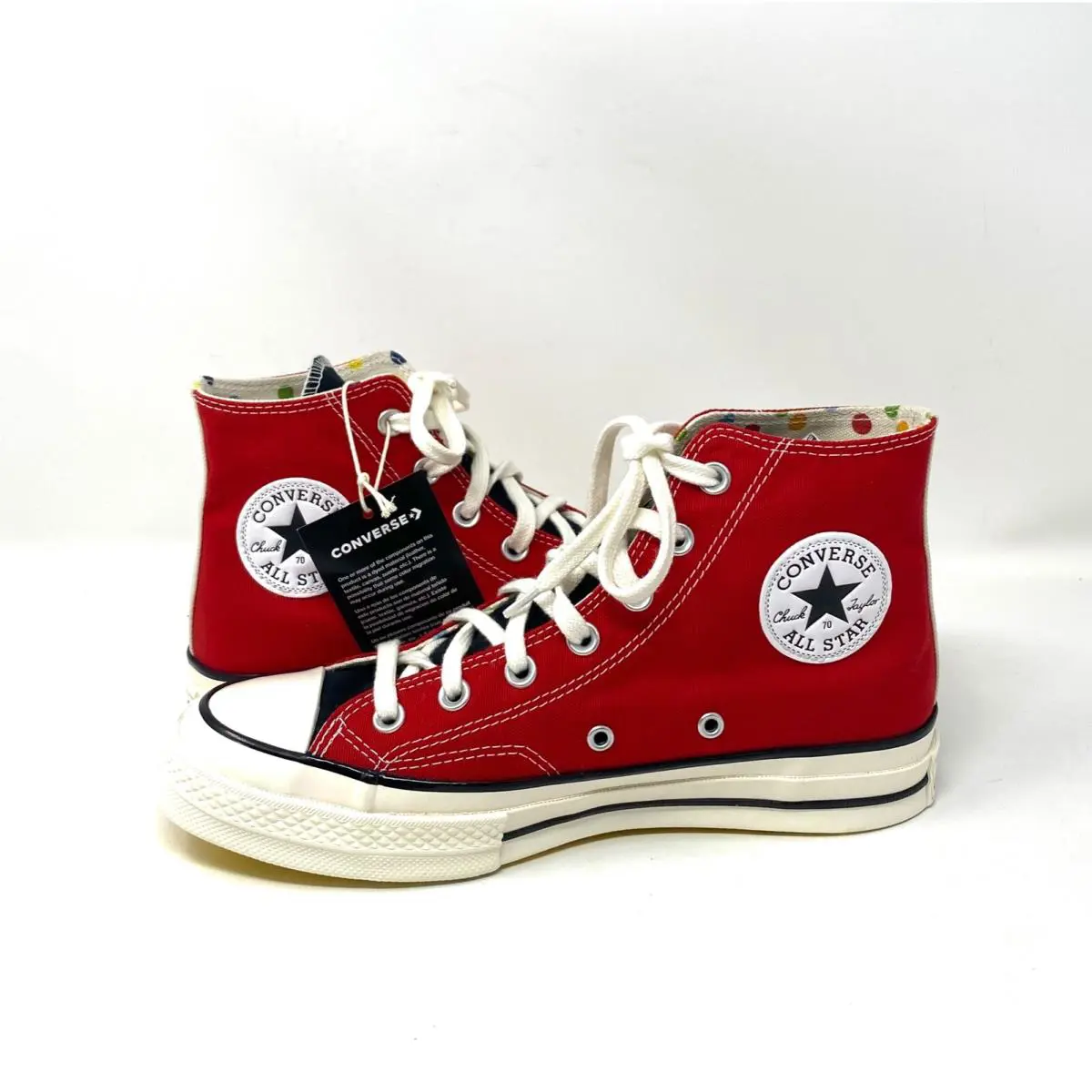 Converse shoes - Converse Chuck 70 High - Chuck High - A04325C-WBRBW - Red 4