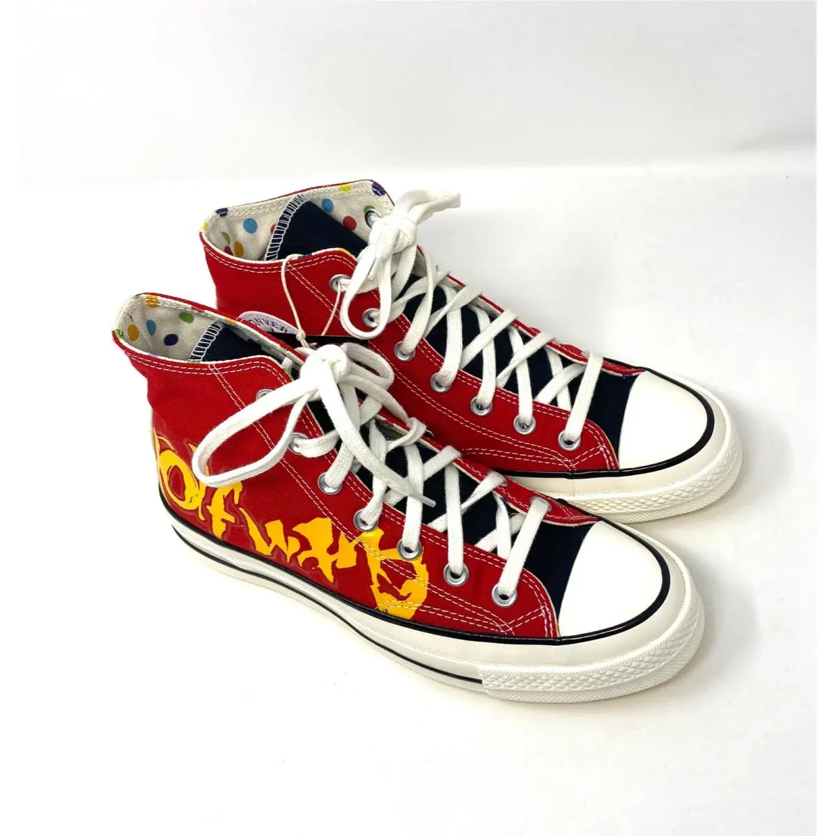 Converse shoes - Converse Chuck 70 High - Chuck High - A04325C-WBRBW - Red 12