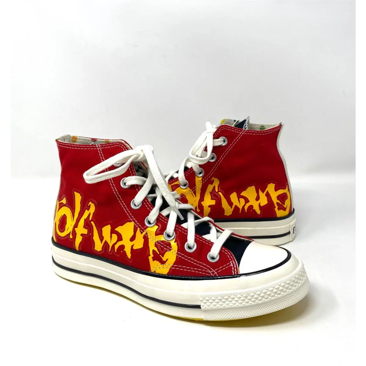 Converse shoes - Converse Chuck 70 High - Chuck High - A04325C-WBRBW - Red 14