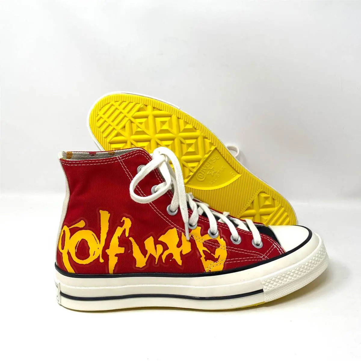 Converse shoes - Converse Chuck 70 High - Chuck High - A04325C-WBRBW - Red 17