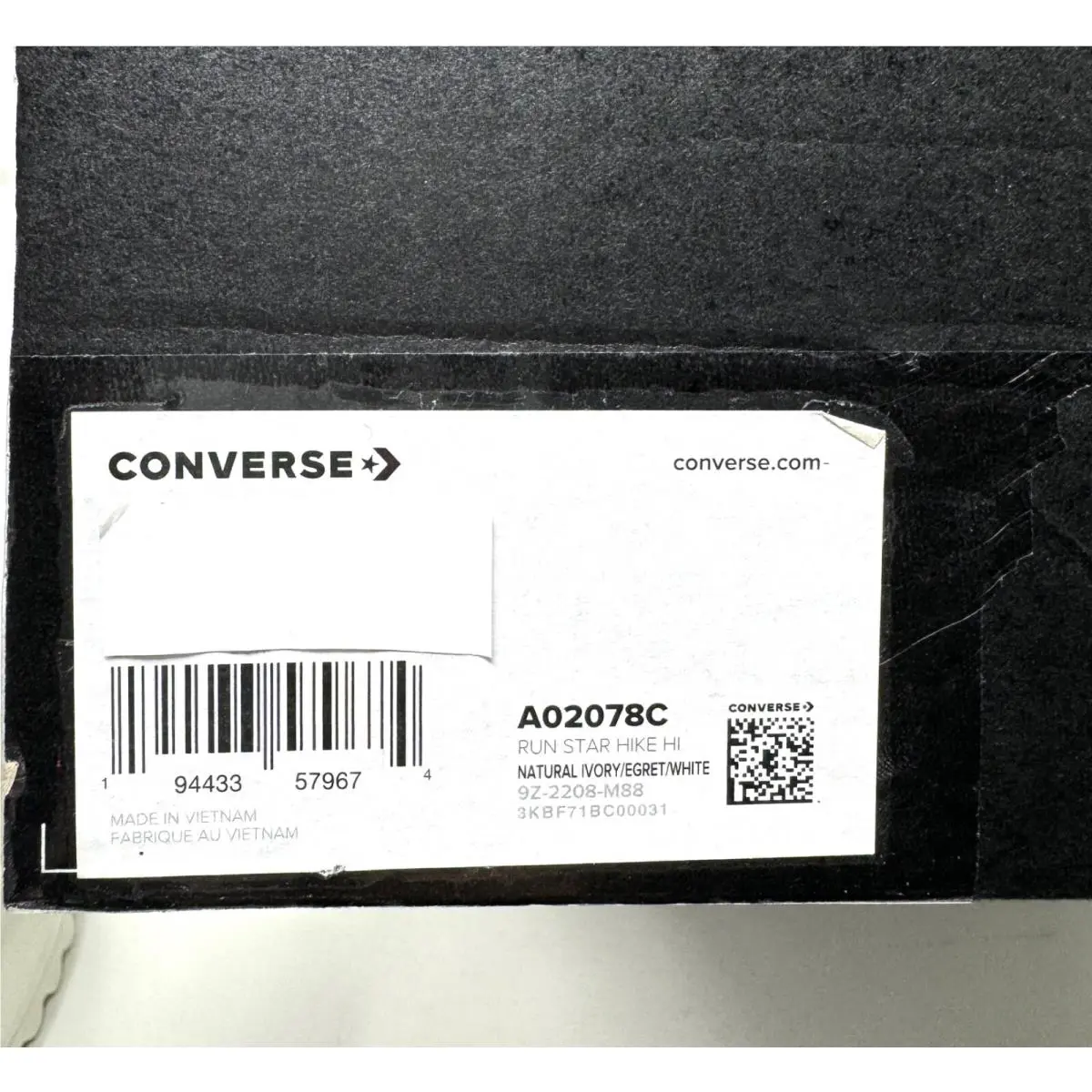 Converse shoes - Converse Run Star - Run Star - A02078C - Ivory 13