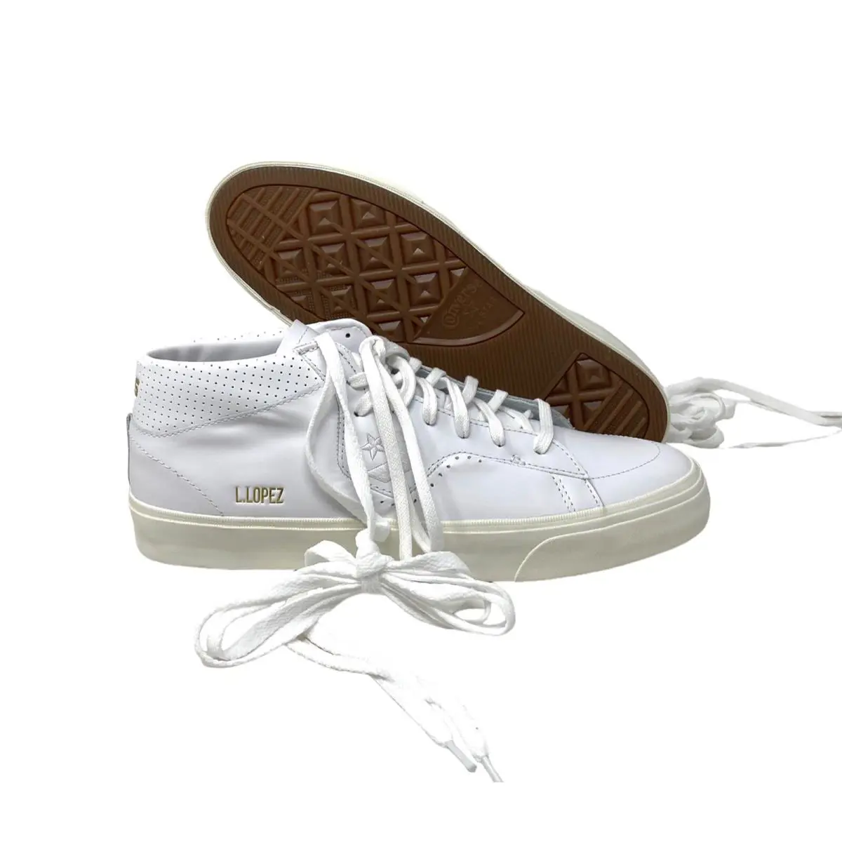 Converse shoes - Converse CONS Louie Lopez Pro - A05090C - White 4