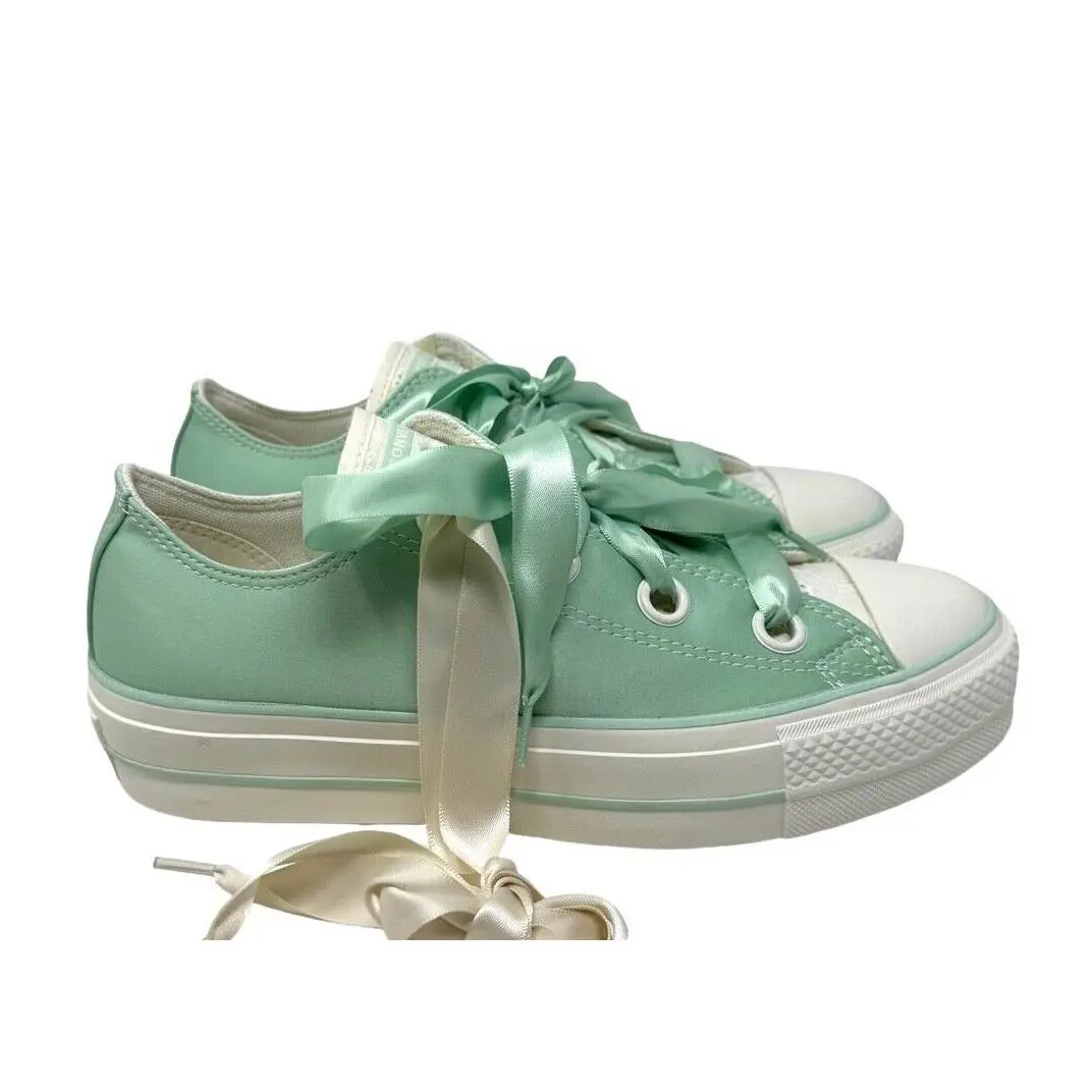 Converse shoes - Converse Chuck Taylor Lift Platform - A10300C - Green 0
