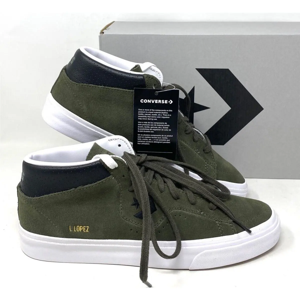 Converse shoes - Converse Louie Lopez Pro - Louie Lopez Pro - 171981C - Green 10