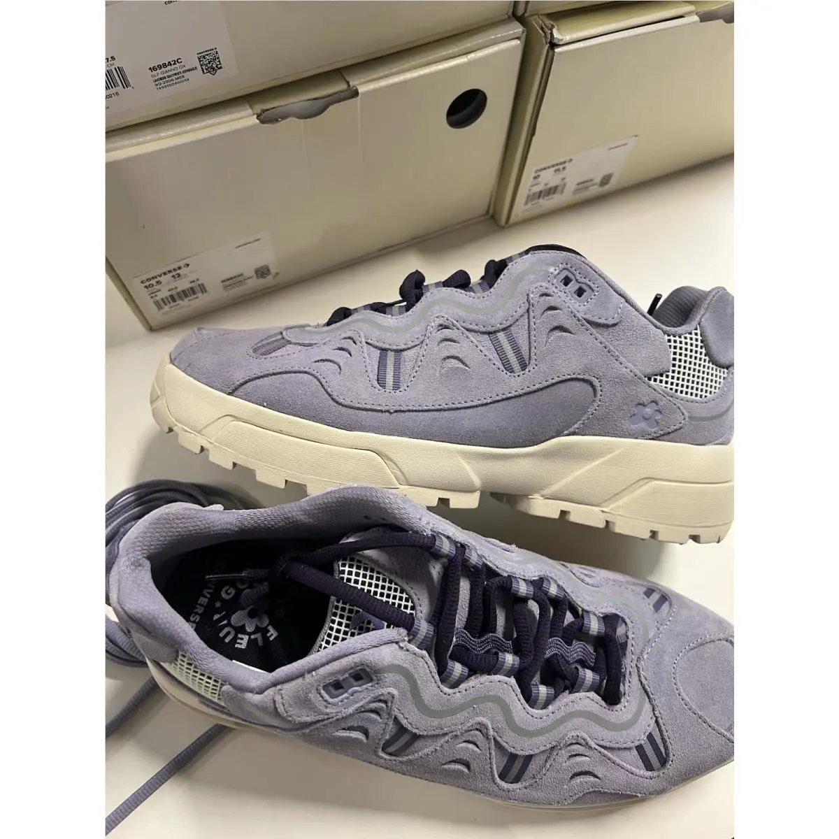 Converse shoes - Converse Gianno - Gianno - 169842C - Lavender Gray/White Asparagus 0