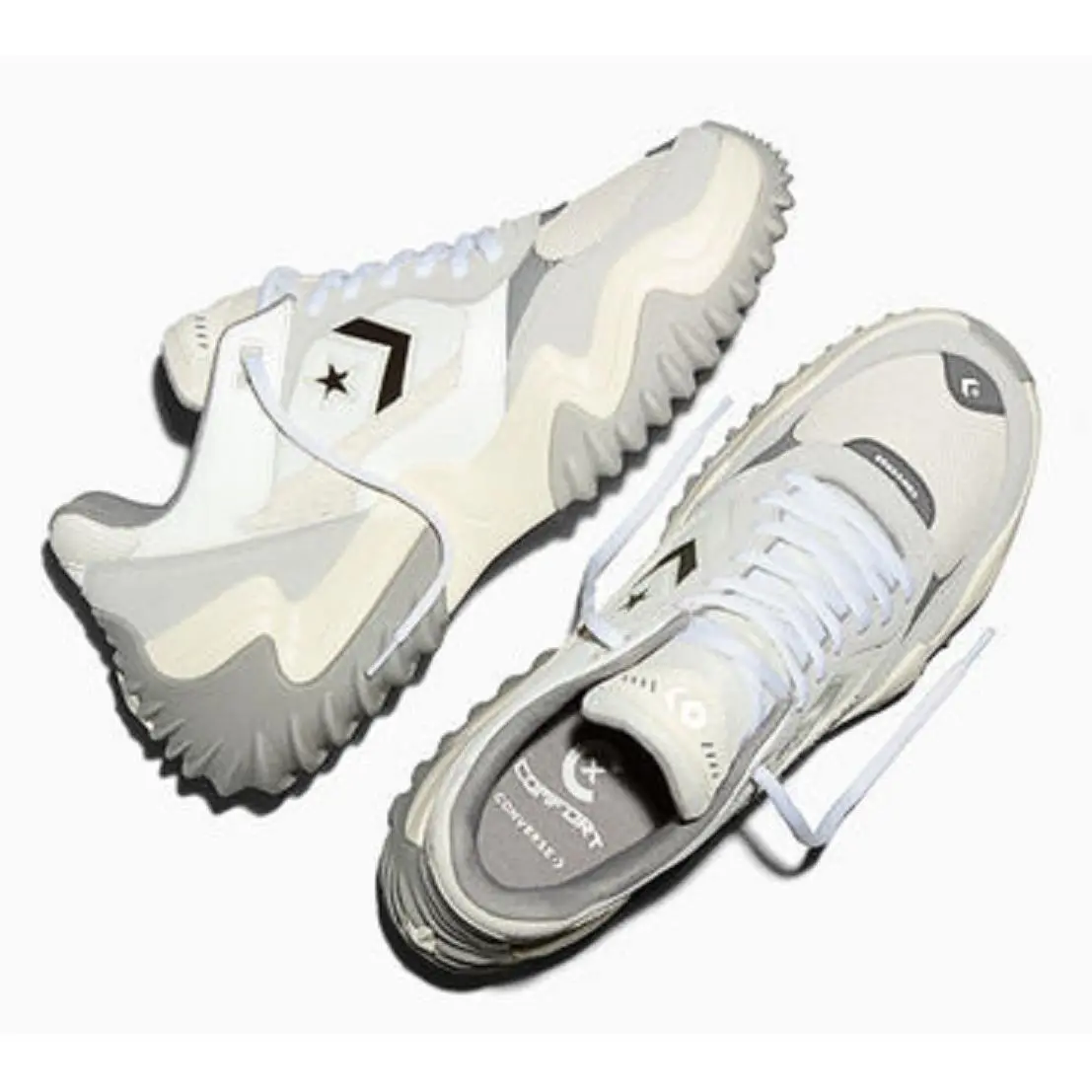 Converse shoes - Converse Wave - Wave - Vintage White/Egret/Classic Grey 2