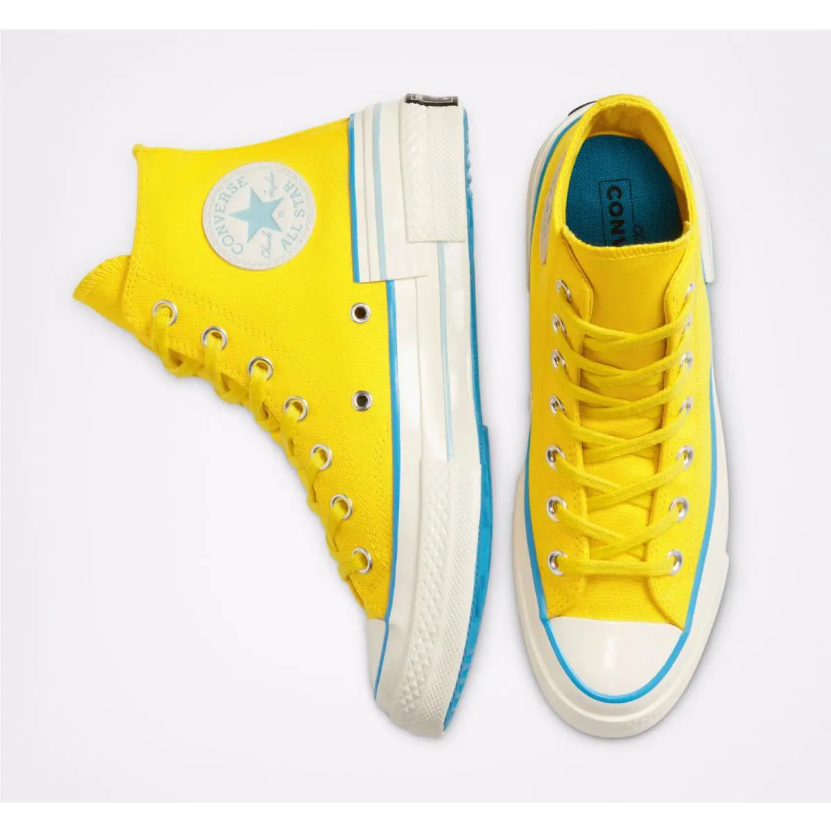 Converse shoes - Speed Yellow/Sail Blue 3