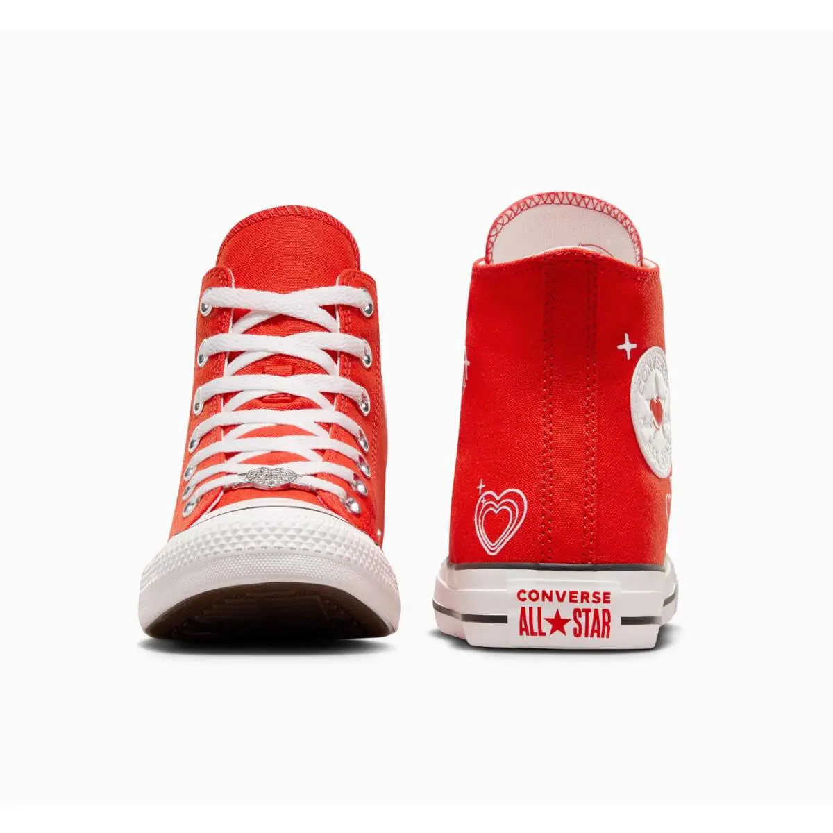 Converse shoes - Converse Chuck Taylor All Star High - HEARTS - Fever Dream/Egret 4