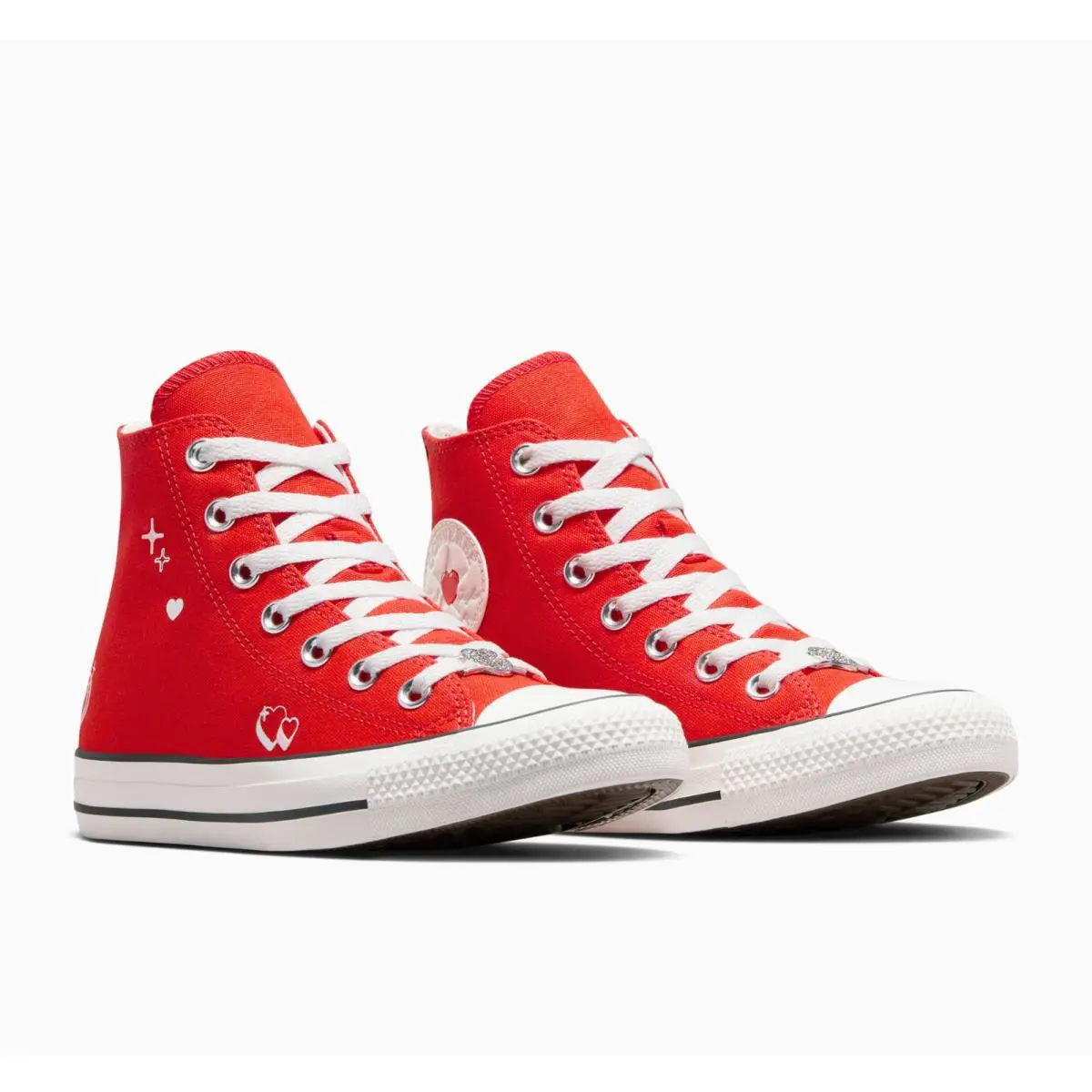 Converse shoes - Converse Chuck Taylor All Star High - HEARTS - Fever Dream/Egret 5