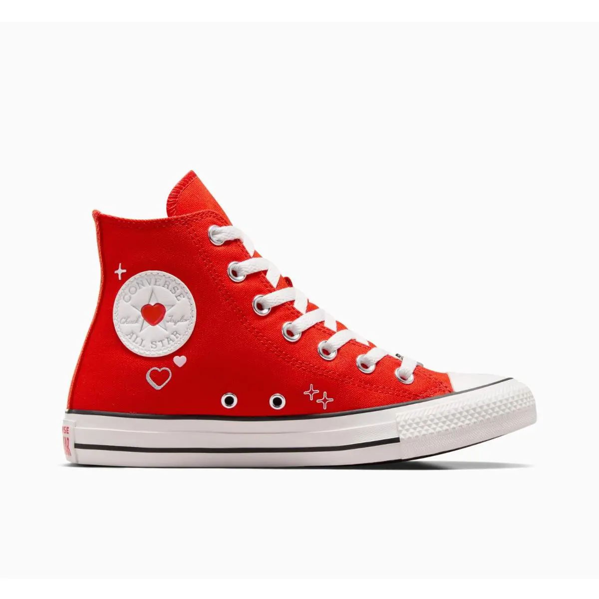 Converse shoes - Converse Chuck Taylor All Star High - HEARTS - Fever Dream/Egret 8