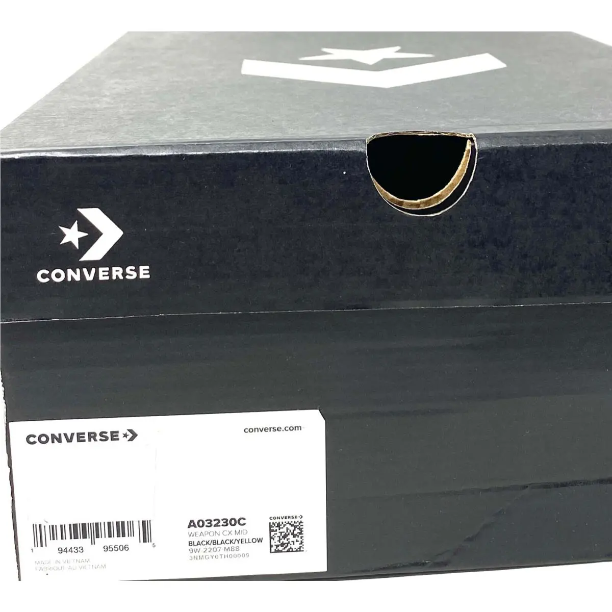Converse shoes - Converse Weapon - Weapon - A03230C - Black 6