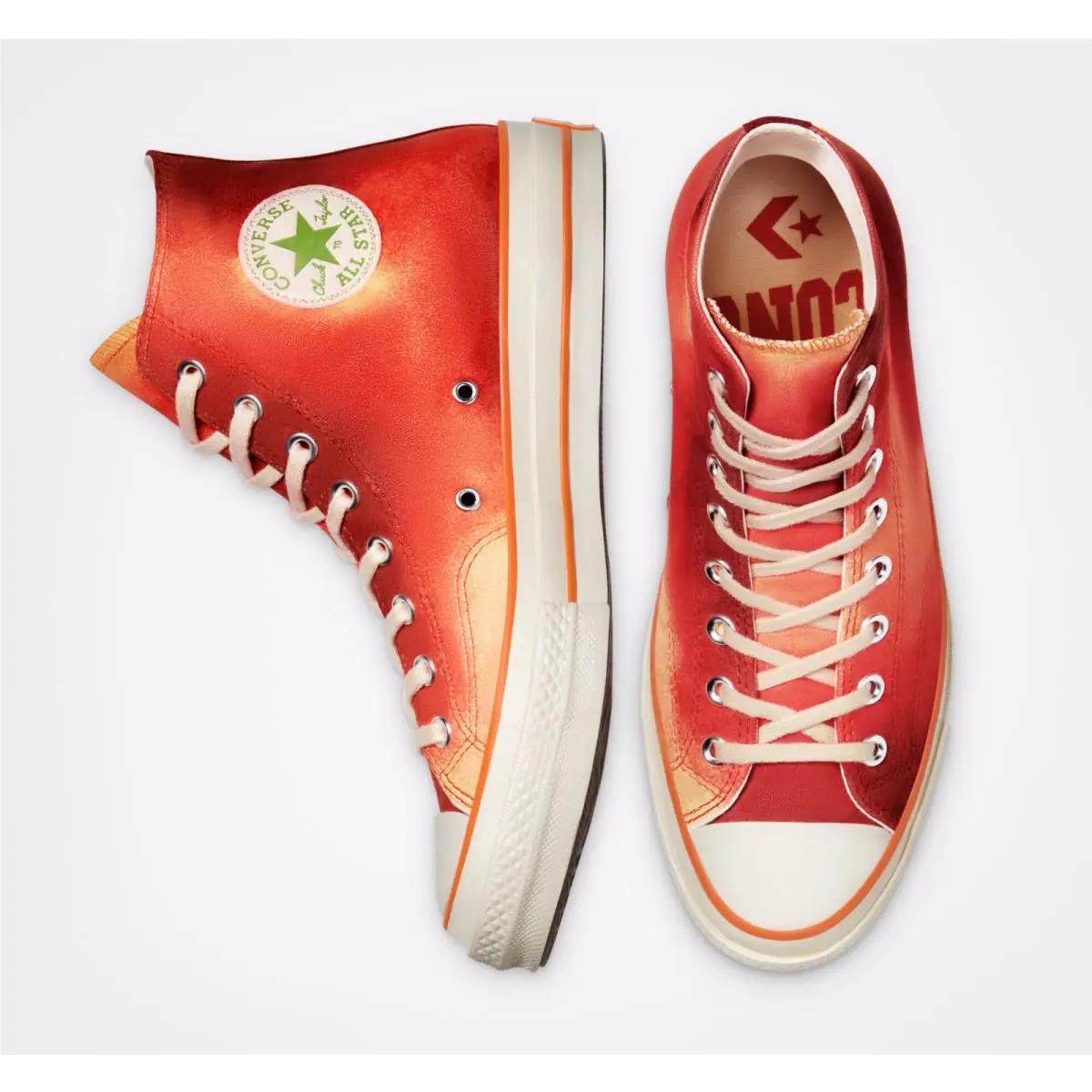 Converse shoes - Orange 4