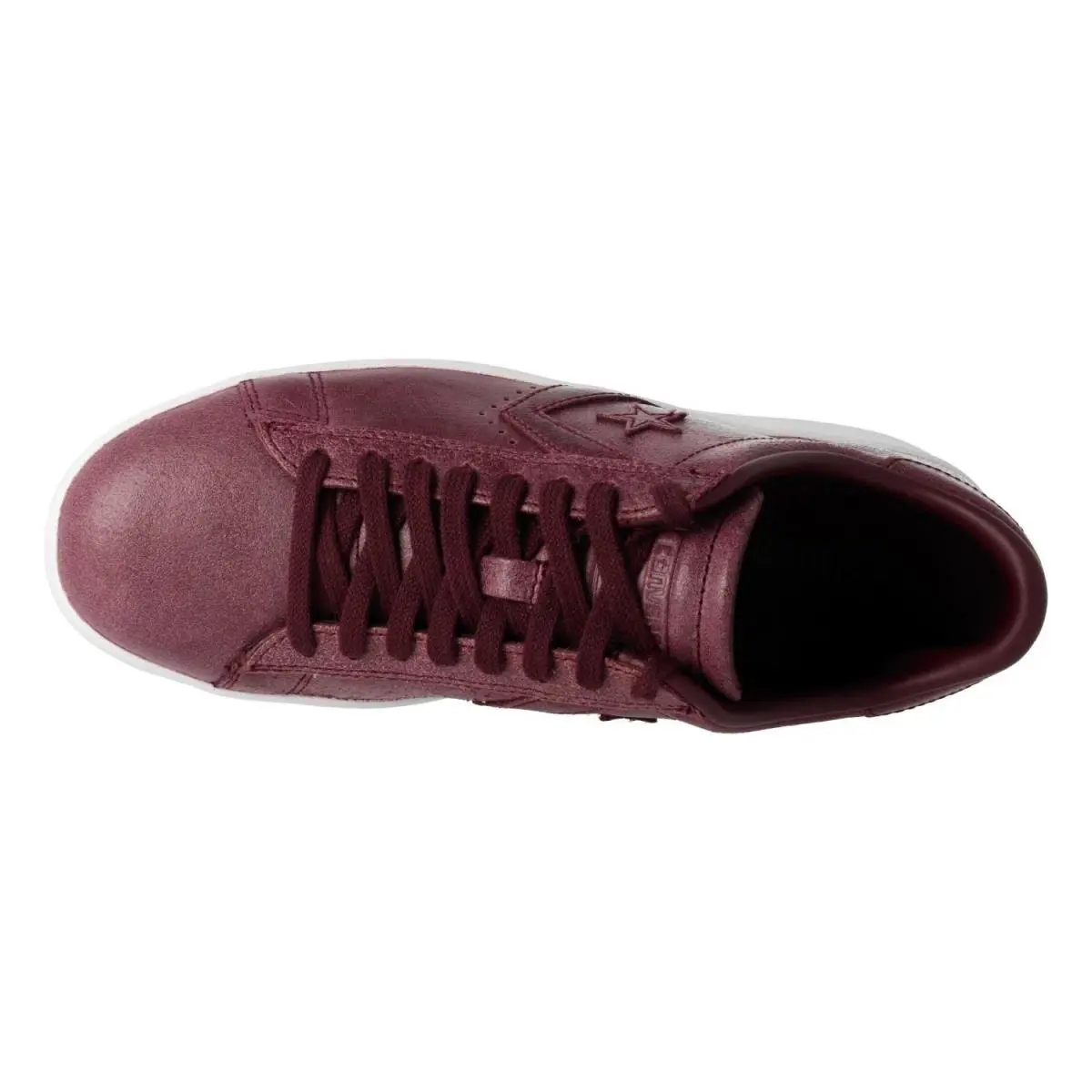 Converse shoes - Converse Pro Leather OX - Pro Leather - Dark Sangria/White 8