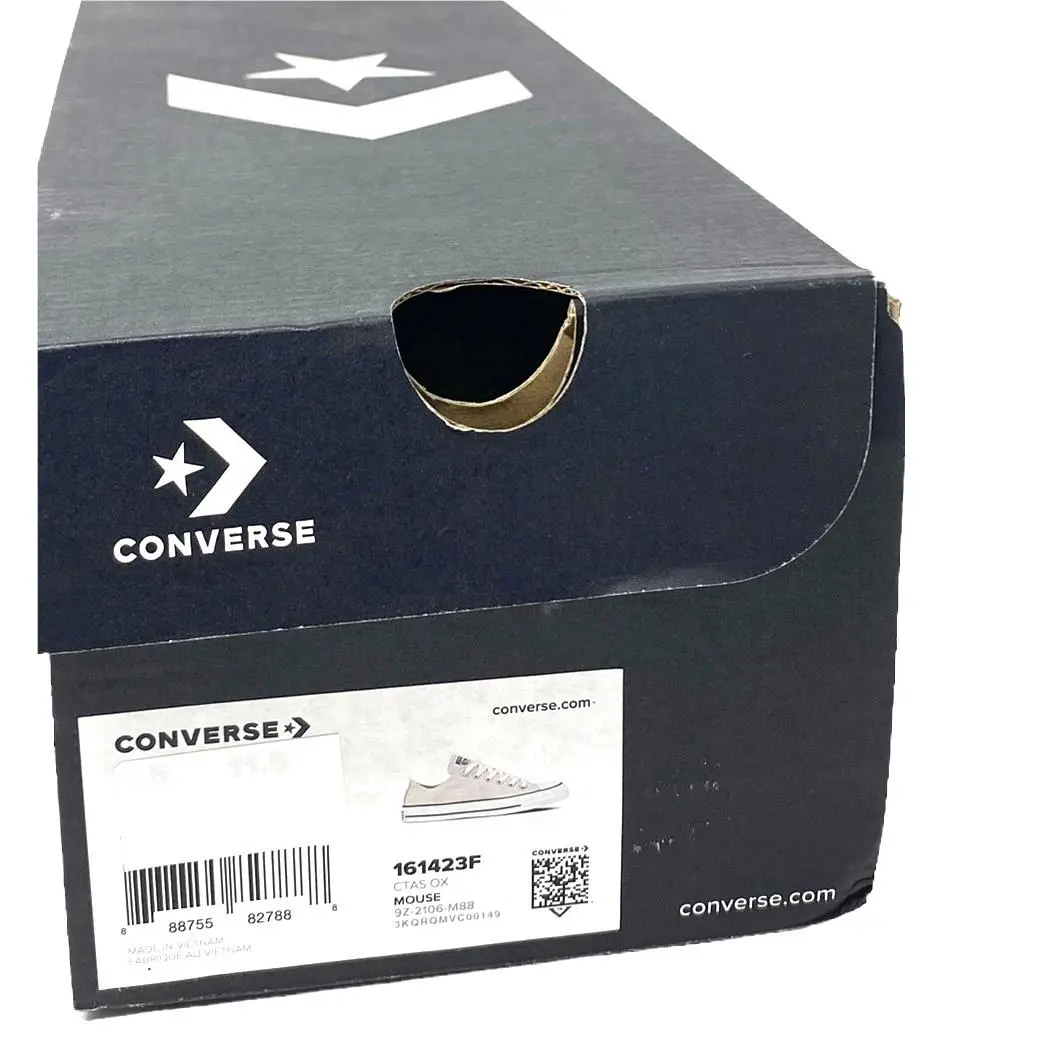 Converse shoes - Converse CTAS OX - CTAS - 161423F - Gray 8