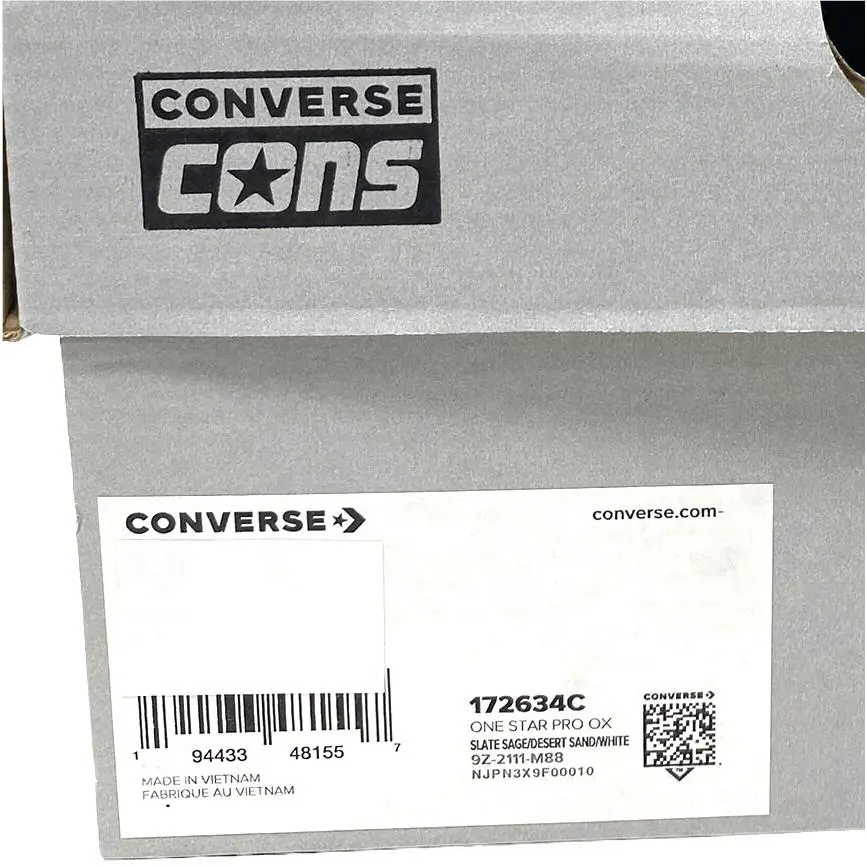 Converse shoes - CONS One Star Pro OX - 172634C - Gray 21