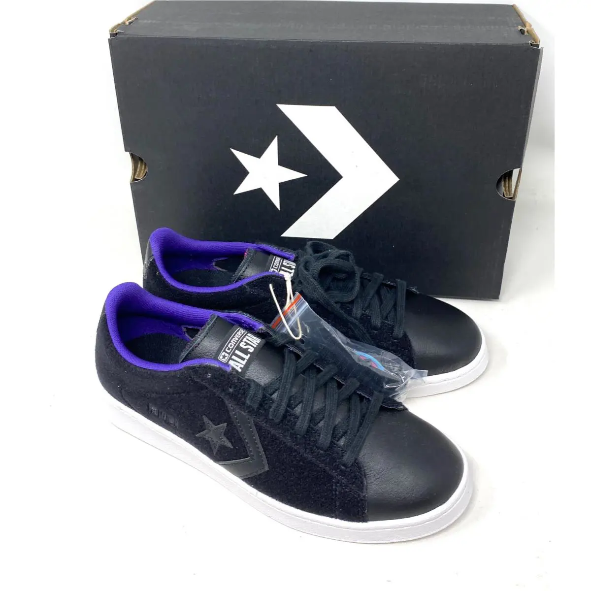 Converse shoes - Converse Pro Leather - Pro Leather - A01649C - Black 6