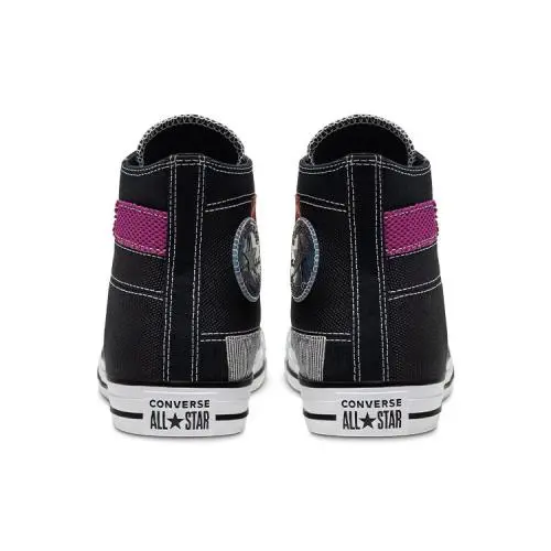 Converse shoes - Converse Color Chuck Taylor All Star High - Black/Multi/White 2