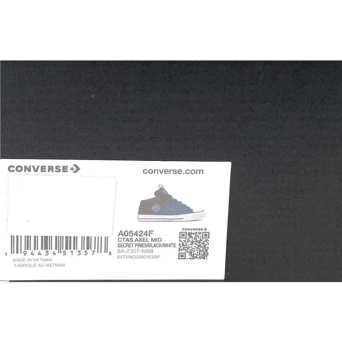 Converse shoes - Converse Chuck Taylor Axel - Chuck Taylor Axel - A05424F - Black 5