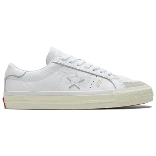 Converse X Alexis Sablone Unisex One Star Pro All Star White/enamel Red - White