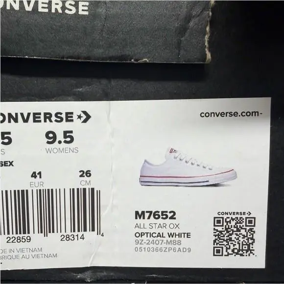 Converse shoes - Converse chuck Taylor All Atar Low Top - White 5
