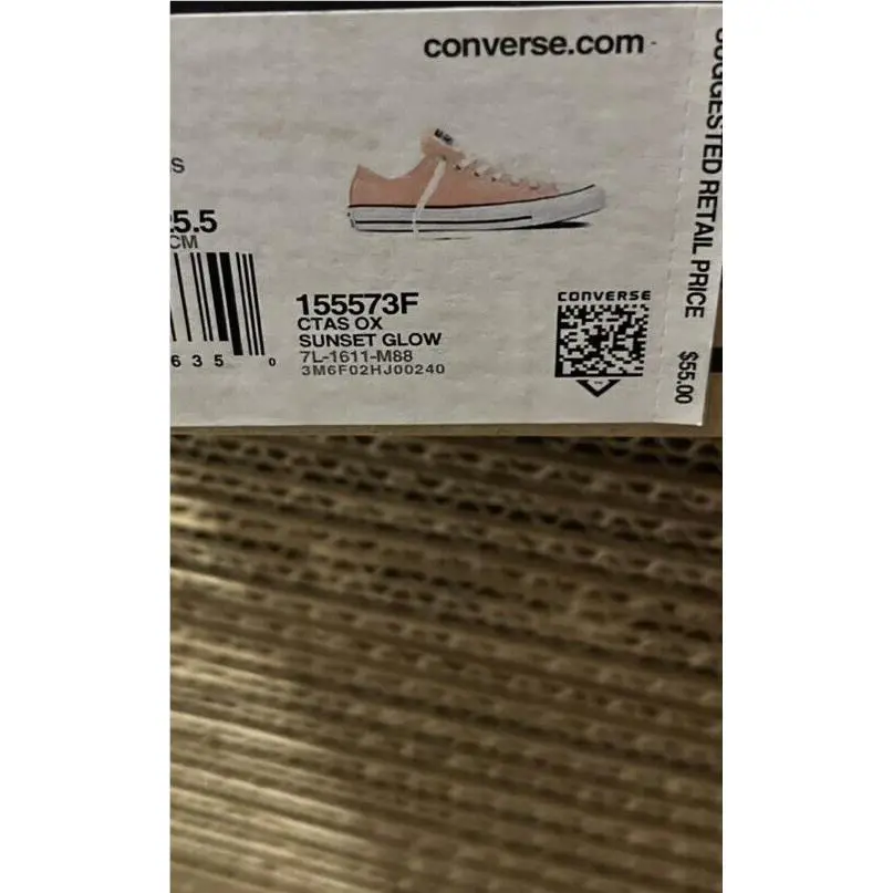 Converse shoes - Converse All Star Chuck Taylor Ox - 155573F - Sunset Glow 1