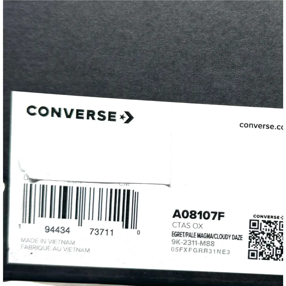 Converse shoes - Converse CTAS OX - CTAS - A08107F - Beige 7