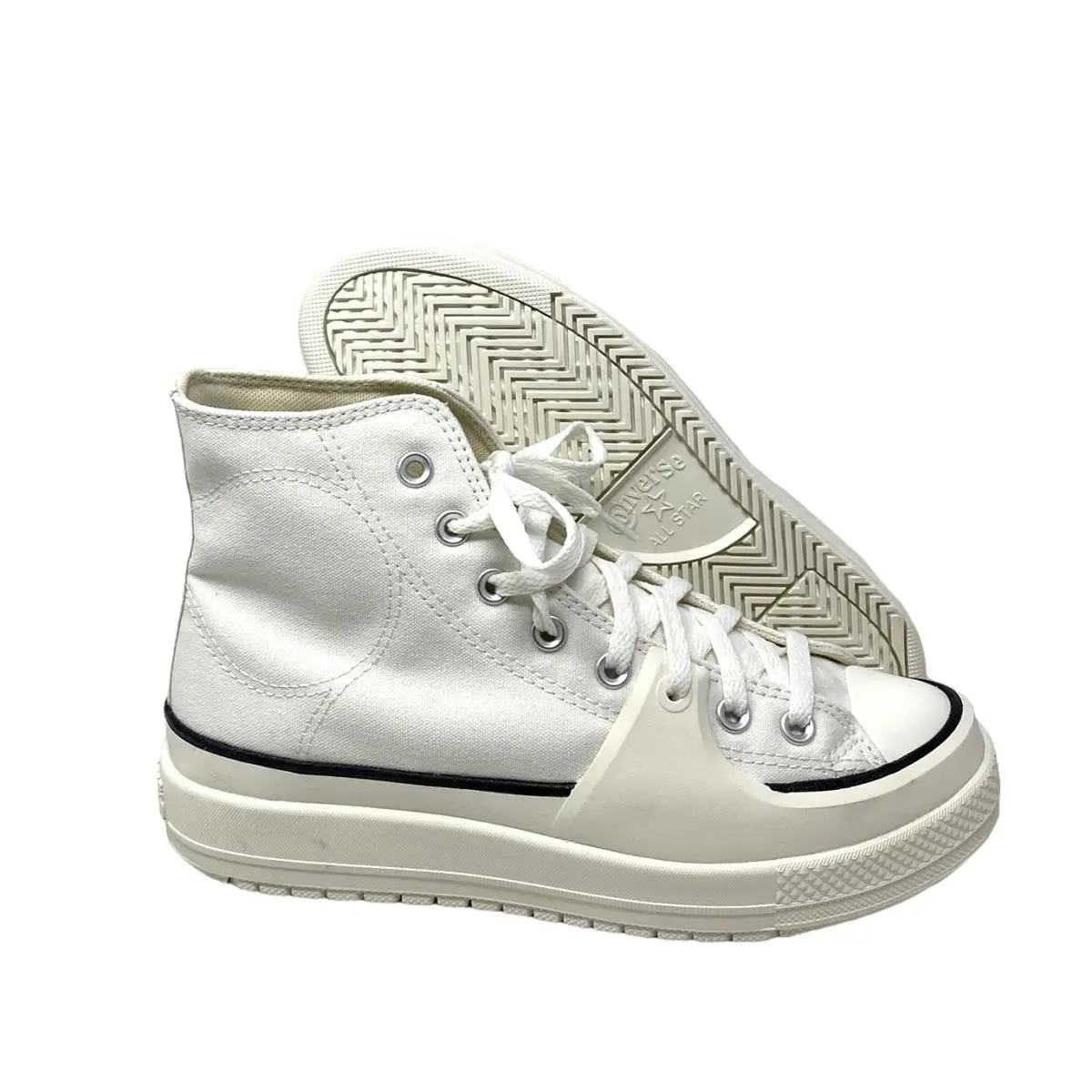 Converse shoes - Converse Ctas Construct High - Ctas Construct High - A02832C - White 4