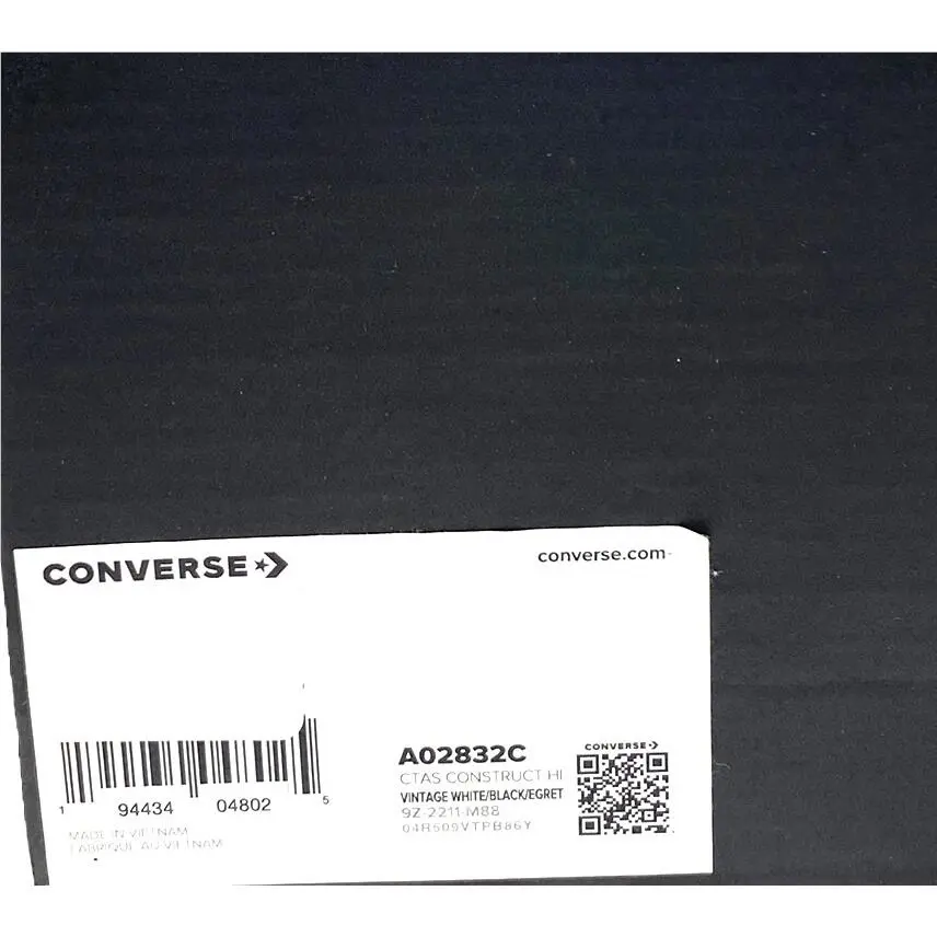 Converse shoes - Converse Ctas Construct High - Ctas Construct High - A02832C - White 5