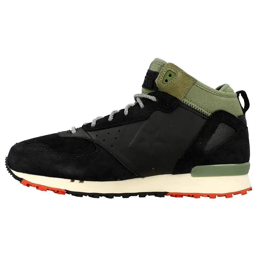 Converse shoes - Black/Olive Green 2