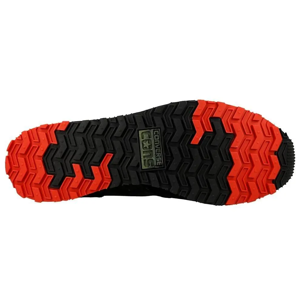 Converse shoes - Black/Olive Green 4