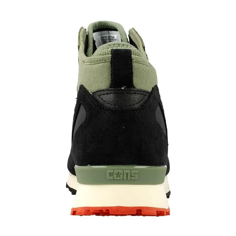 Converse shoes - Black/Olive Green 5