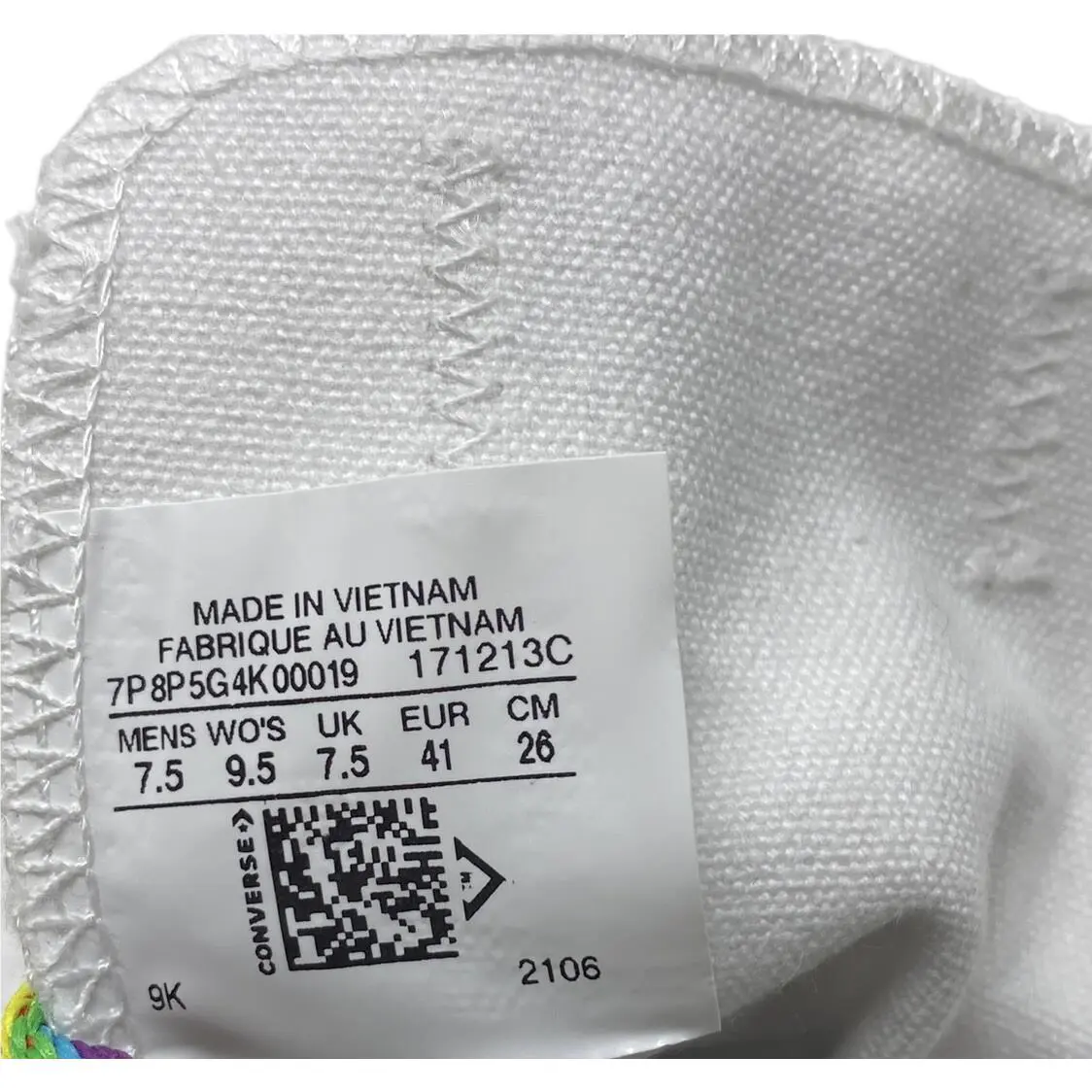 Converse shoes - Converse CTAS OX - CTAS - 171213C- Multi - White 6