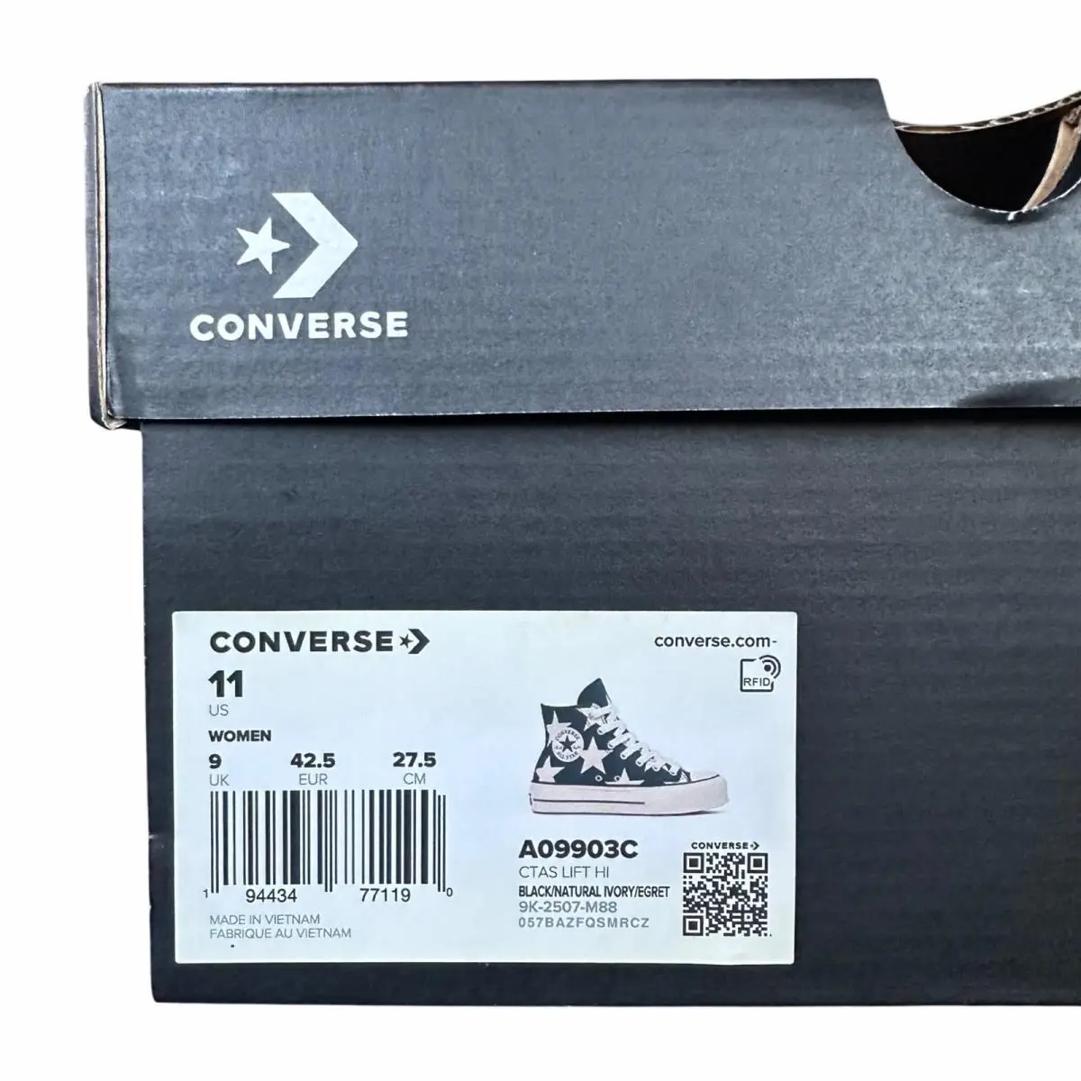 Converse shoes - Chuck Taylor - Chuck Taylor - A09903C - Black (UPC: 194434771190) 6