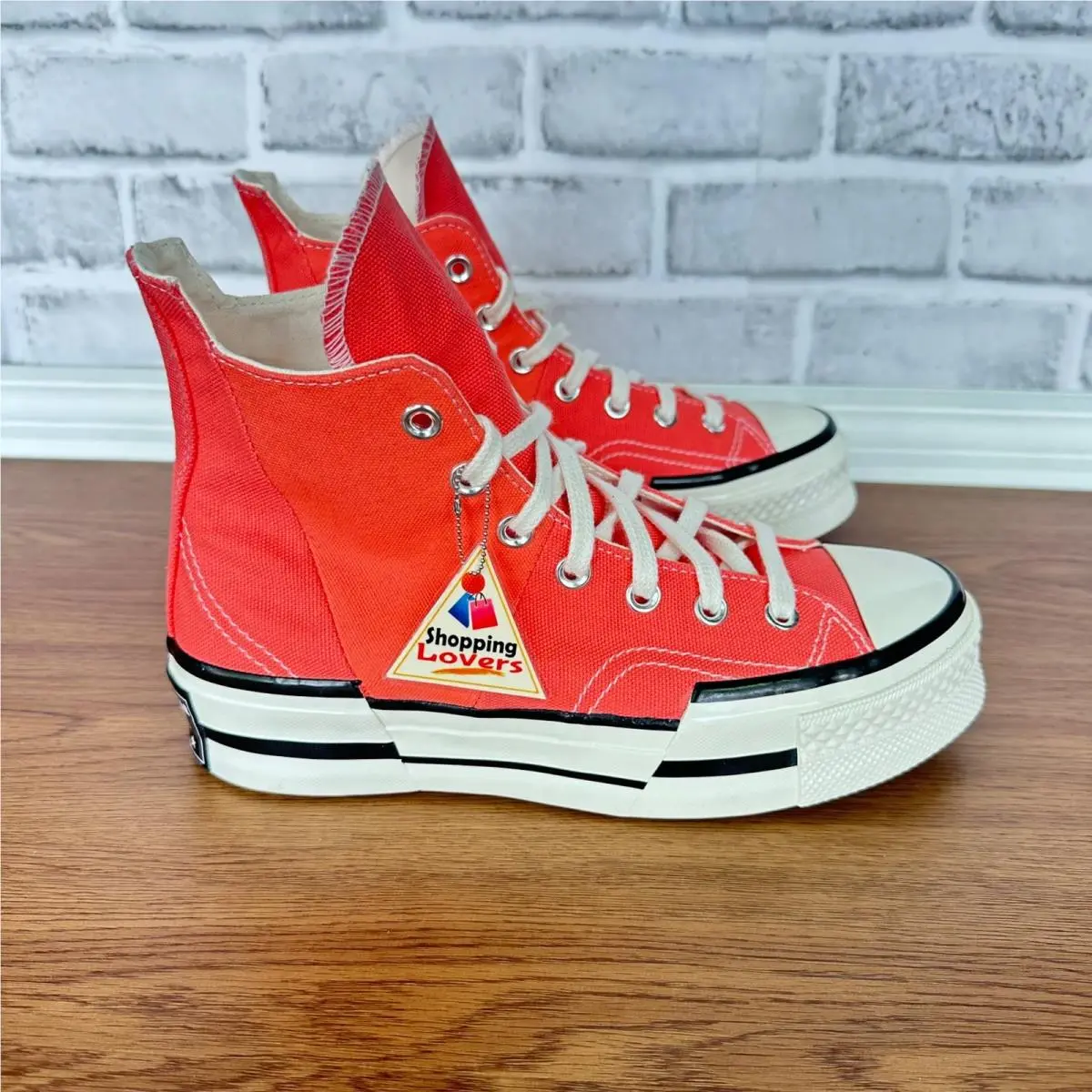 Converse Chuck 70 Plus Hi Top Platform Sz 7 Mens Shoes Orange Sneaker A06432C