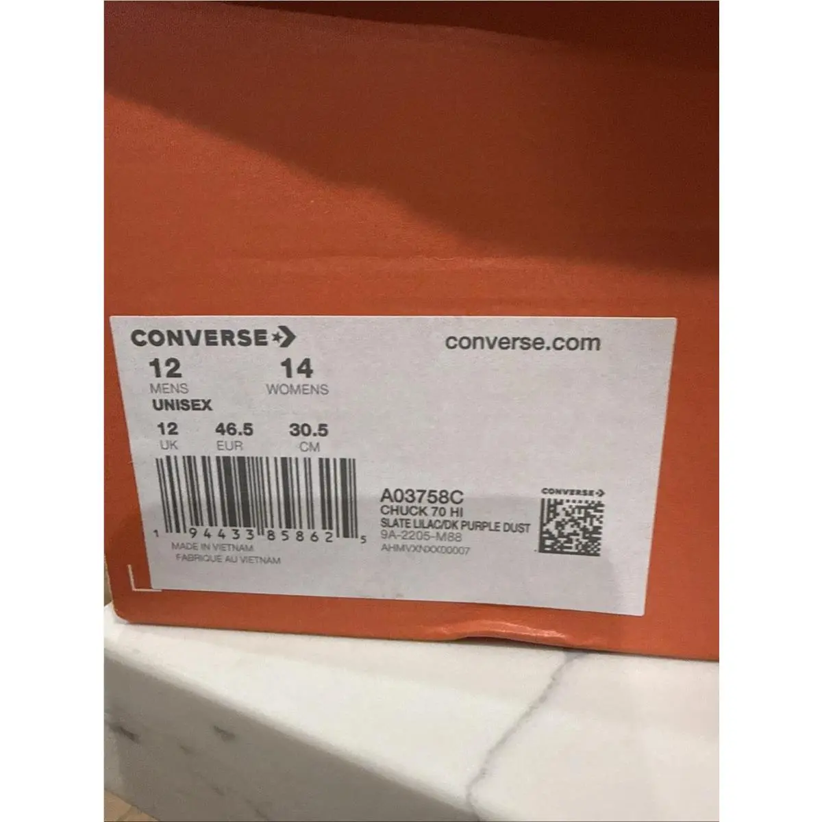 Converse shoes - Converse Chuck 70 - Chuck - A03758C - Purple 5