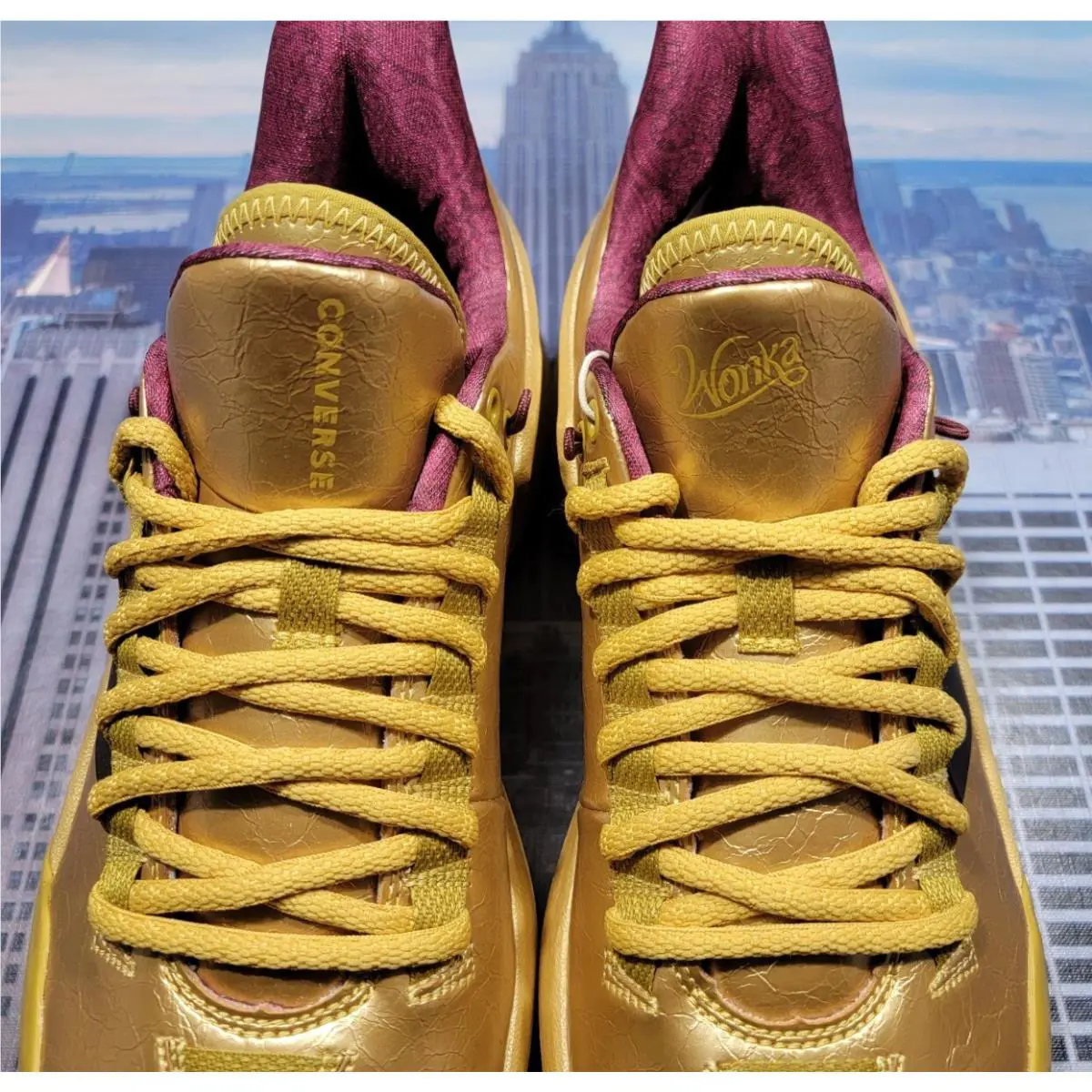 Converse shoes - Wonka - Wonka - A08158c - Gold 2
