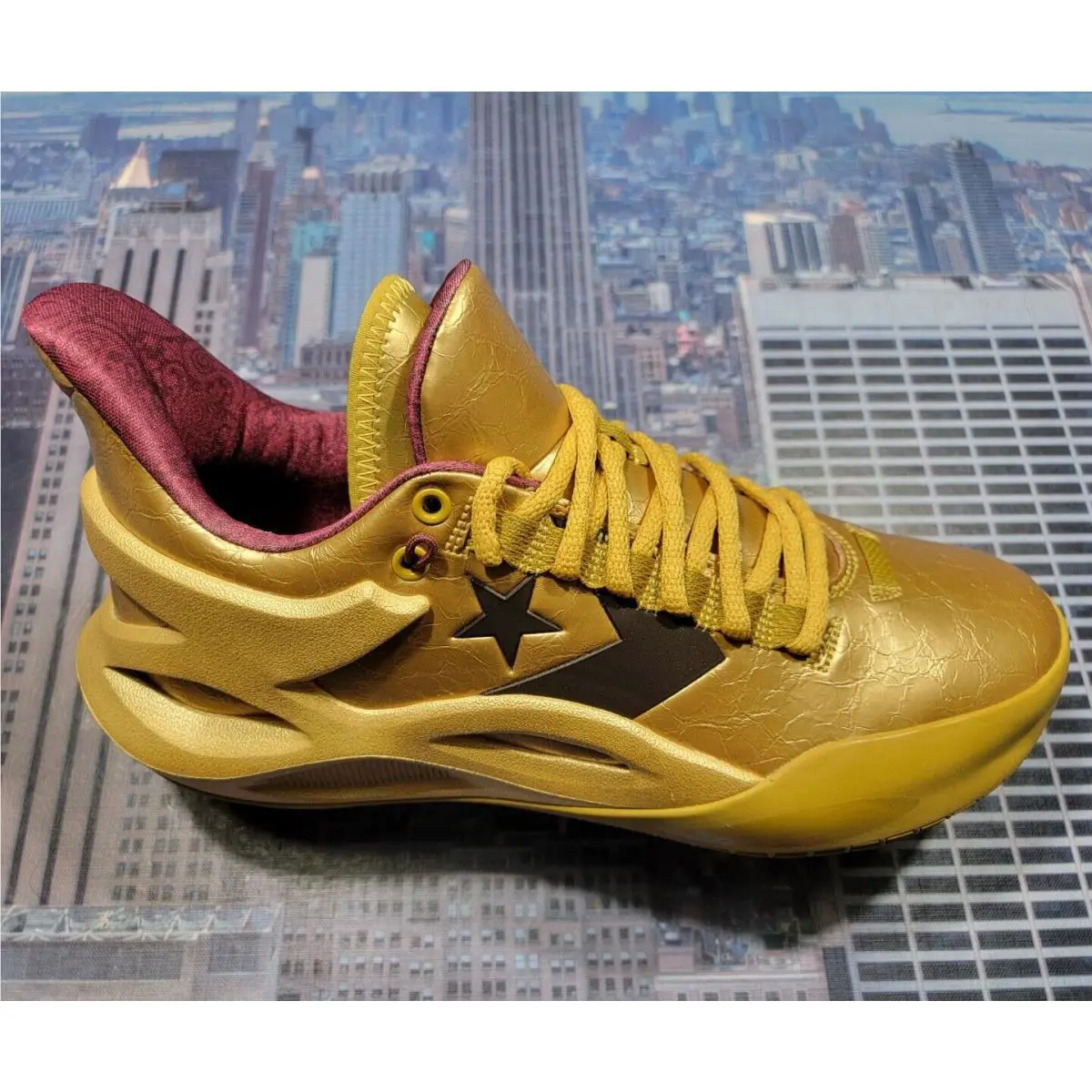 Converse shoes - Wonka - Wonka - A08158c - Gold 6