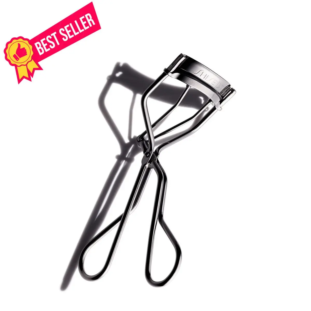 Shiseido Eyelash Curler - Crimps Curls Lashes 1 Count Pack of 1 Silver