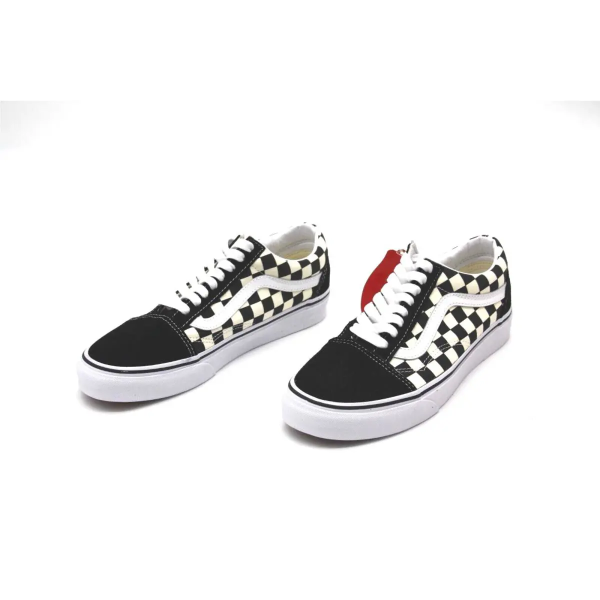 Vans shoes - VANS Old Skool - Old Skool - VN0A38G1P0S - Primary Check Black & White 2