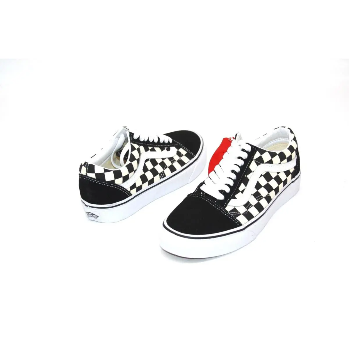 Vans shoes - VANS Old Skool - Old Skool - VN0A38G1P0S - Primary Check Black & White 3