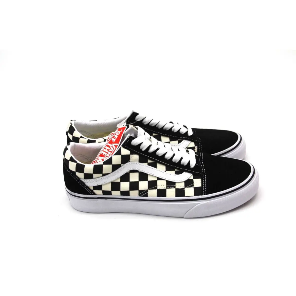 Vans shoes - VANS Old Skool - Old Skool - VN0A38G1P0S - Primary Check Black & White 5