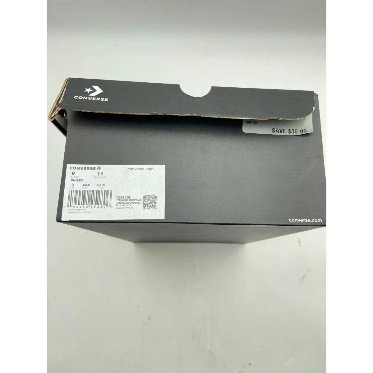 Converse shoes - Converse Street - Street - Red/Black (UPC: 194432252806) 2