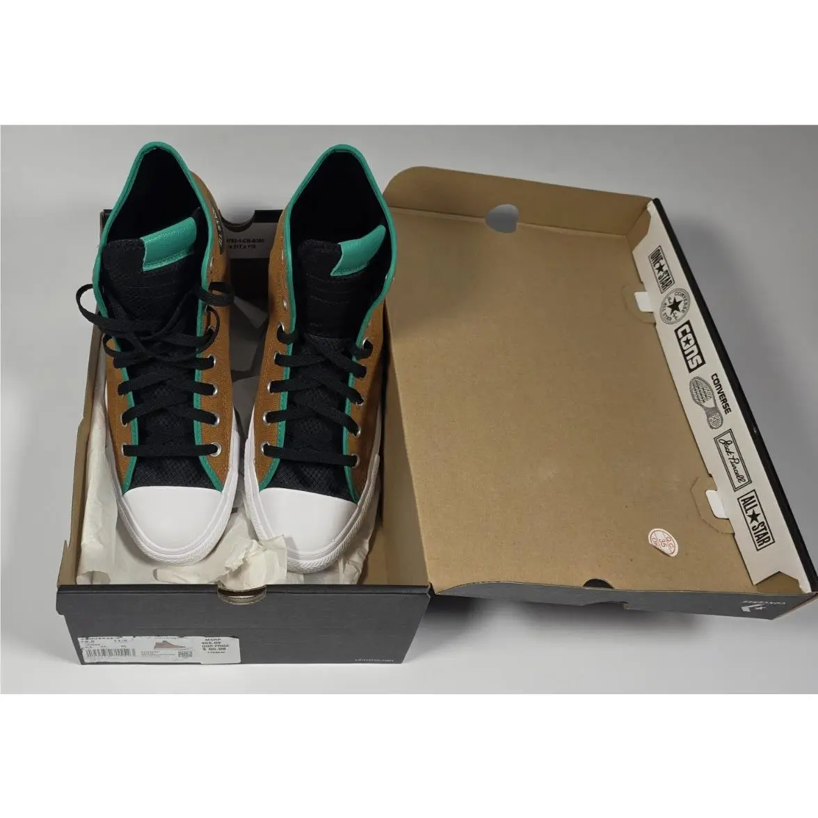 Converse shoes - Converse Chuck Taylor All Star - 170364F - Dark Soba/Black/Court Green, Manufacturer: Dark Soba/Black/Court Green (UPC: 194432715523) 3