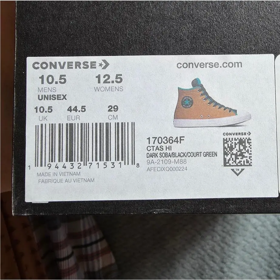 Converse shoes - Converse Chuck Taylor All-Star Hi - 170364F - Brown 6