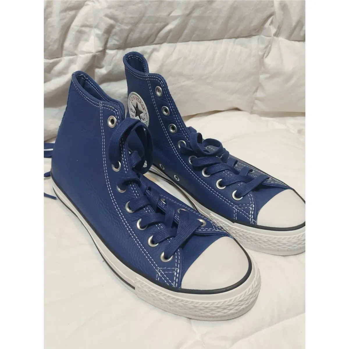 Converse Chuck Taylor Roadtrip Fashion High Top Sneakers Blue/white sz 7