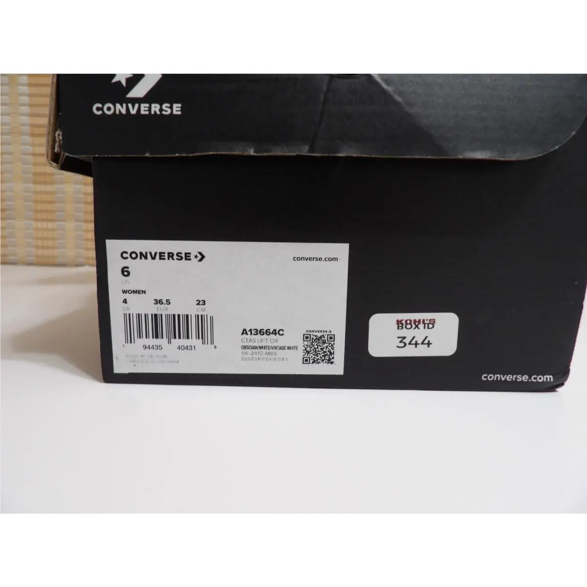 Converse shoes - Navy/White (UPC: 194435404264) 11