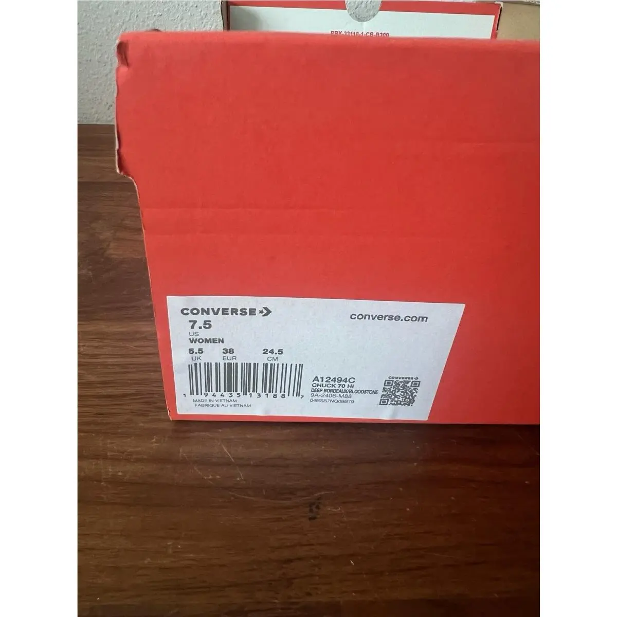 Converse shoes - Converse Chuck 70 - Chuck - A12494C - Red 0