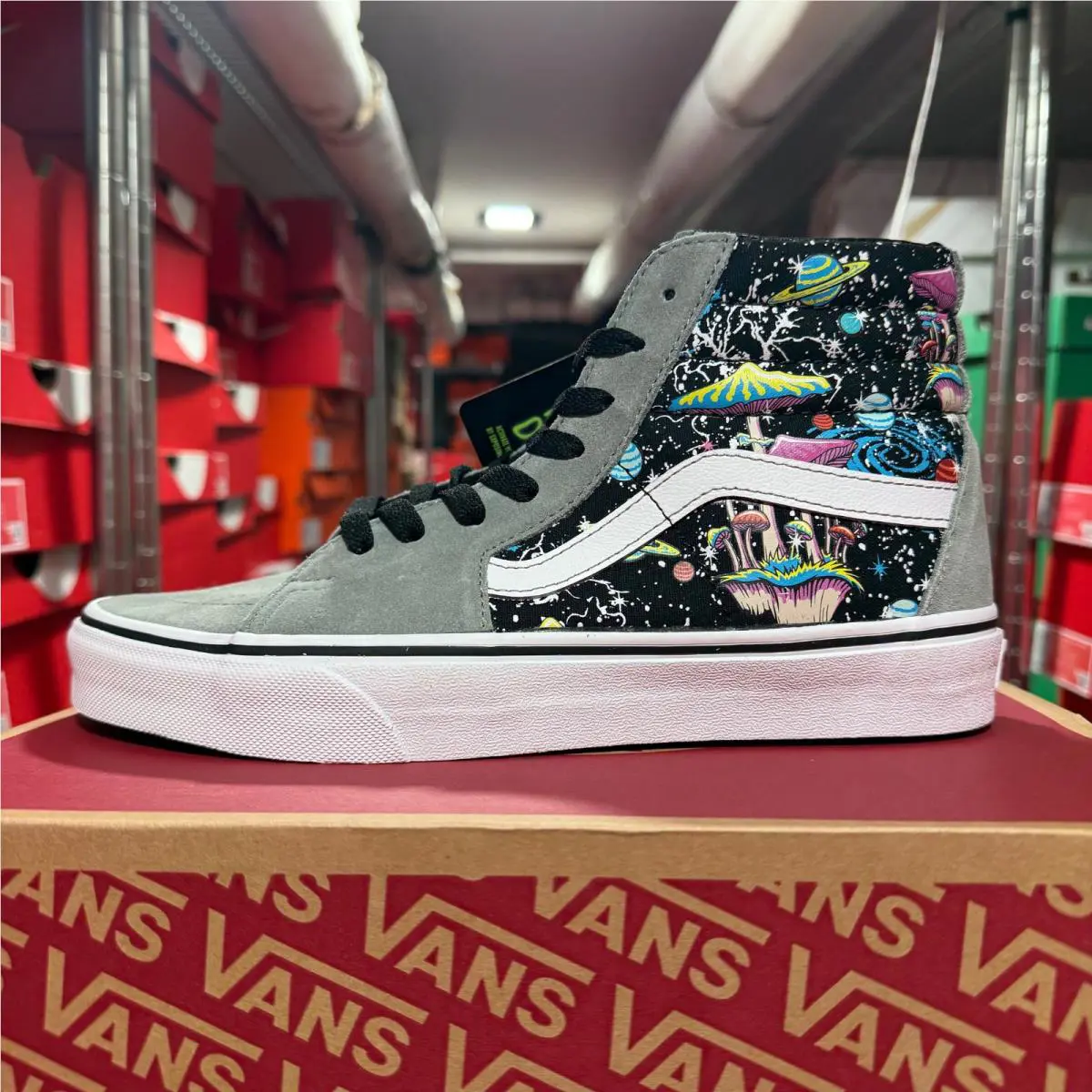 Vans shoes - VANS Hi - VN0007NSXN7 - Gray 4